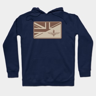 Parachute Regiment Union Jack Patch (desert subdued) Hoodie